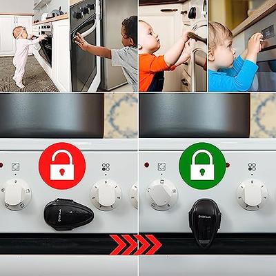 Lock Oven Door Safety Child Baby Heat-Resistant Front Easy Install  Self-Adhesive