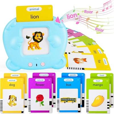 Websonaw Toddler Toys for 2 3 4 5 Year Old Boys Girls, Talking Flash Cards  with 224 Words, Autism Sensory Toys for Autistic Children Learning