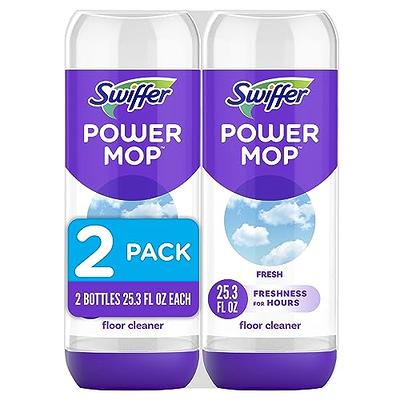Swiffer WetJet 42 oz. Multi-Purpose Floor Cleaner Refill with Open Window  Fresh Scent (2-Count, 2-Pack) 079168938793 - The Home Depot