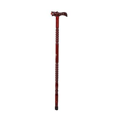 Crook Handle Walking Stick with Wrist Strap (2 Pack)