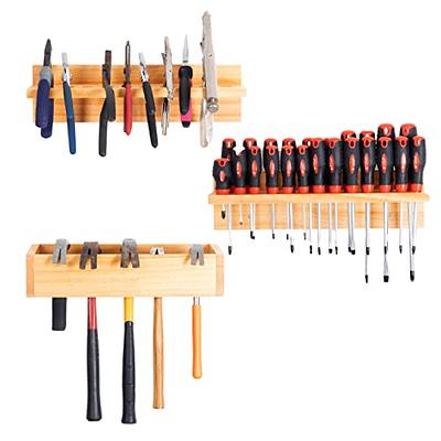Iron Forge Tools Screwdriver Organizer, Hammer Holder and Pliers Rack -  Wall Mount Workshop Hand Tool Organizers and Storage - Yahoo Shopping