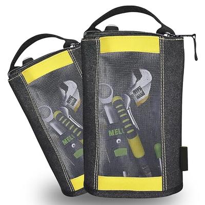 The Ryker Bag Tool Organizers - Small Tool Bag with Detachable Pouches Heavy Duty Roll Up Tool Bag Organizer with 6 Tool Pouches - Tool Roll Organize