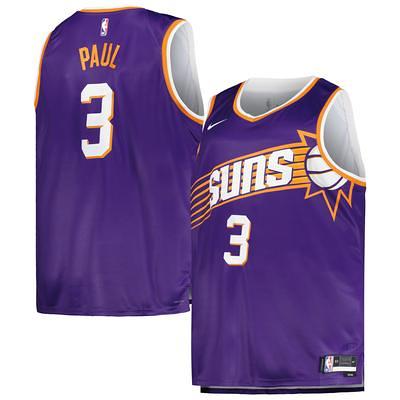 Nike Men's Phoenix Suns Devin Booker #1 Purple Hardwood Classic Dri-Fit Swingman Jersey, XXL