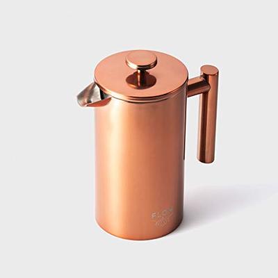 Floh French Press for Coffee & Tea in Rose Gold Copper - 34 Oz Insulated  Stainless Steel Coffee Maker - Yahoo Shopping