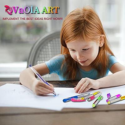 VaOlA ART Color Gel Pens - Gel Pens for Kids - Coloring Pens - Gel