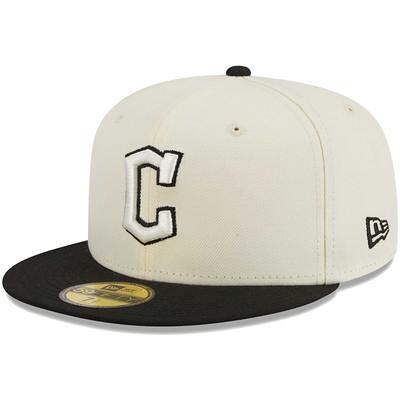 Men's New Era Stone/Black Cleveland Guardians Chrome 59FIFTY Fitted Hat -  Yahoo Shopping