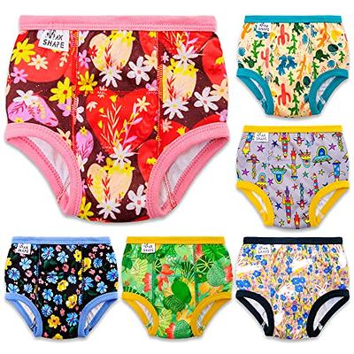 Max Shape 6 Packs of Potty Training Underwear for Girls with