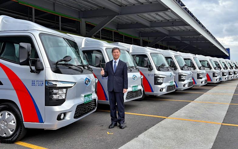 新竹物流率先導入30台中華汽車自主研發電動商用車ET35，打造綠色物流、即將全台跑透透！