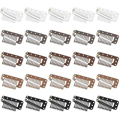 Strong Chunni Clips with Safety Pins, Chunni Clips Comb Wig Clips