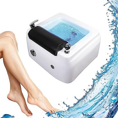 nbc BeautiLab Pedicure Kit Foot Soak Set: Bubble Salt, Sugar Scrub, Massage  Mask, Massage Lotion in a Box, 4 Step Foot Spa Kit for Dry Feet, Softens