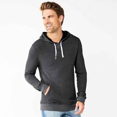 Men's Sonoma Goods For Life Double-Knit Hoodie, Size: XL, Black - Yahoo  Shopping