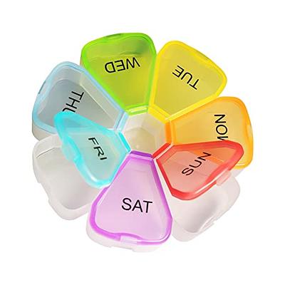 7 Day Pill Organizer 'cutie Baby Face' Cute Pill Box, Medicine