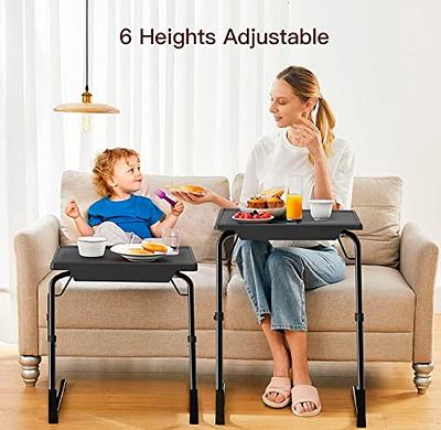 Totnz TV Tray Table, Folding TV Dinner Table Comfortable Folding Table with  3 Tilt Angle Adjustments for Eating Snack Food, Stowaway Laptop Stand -  Yahoo Shopping