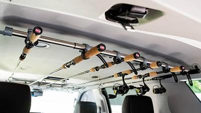  StoreYourBoard Stillwater Fishing Pole Holders for Garage, Wall  and Ceiling Storage Rack for Fishing Rods, Solid Wood Garage Organizer  Holds 8 Rods or Combos up to 40 lbs : Sports & Outdoors