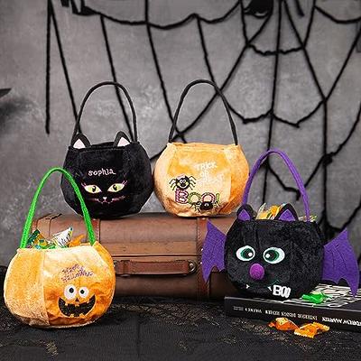 8PCS Halloween Treat Bags Candy Bags, Kids Trick or Treat Bags