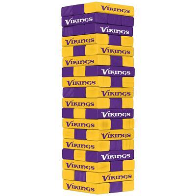 FOCO Minnesota Vikings Stackable Blocks Game - Yahoo Shopping