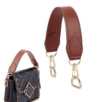  WADORN Wide Purse Handles, 11 Inch Short PU Leather