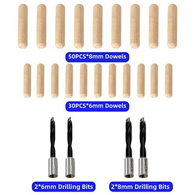 Round Shank Dowel Maker Jig, Easy Operation Aluminum Alloy Dowel