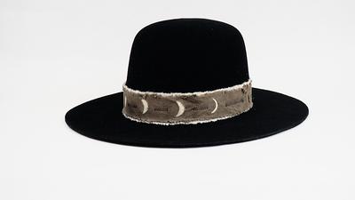 Black Felt Hat // Custom Made Handmade Wide Brim Cowboy Phaze By New West  Hats - Yahoo Shopping