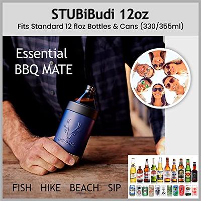 Beer Bottle Insulator Can Cooler 12 oz 304 Stainless Steel 3 in 1 Beer  Coozy for Cans Skinny Can Coffee Accessories Beer Cooler Beer Gifts for Men