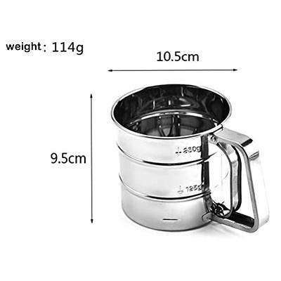 Flour Sifter,,Battery Operated Flour Sifter for Baking Almond Flour and  Powdered