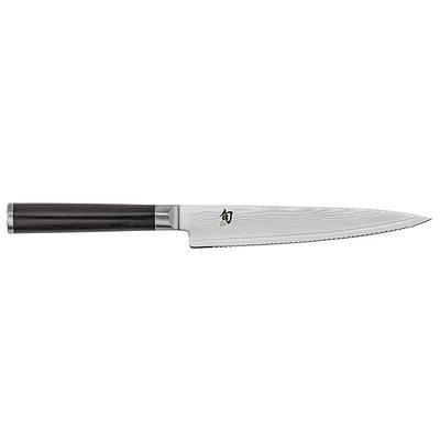 Schraf 4 Paring Knife Set with 1 Serrated and 2 Smooth Edge Knives with  TPRgrip Handles 