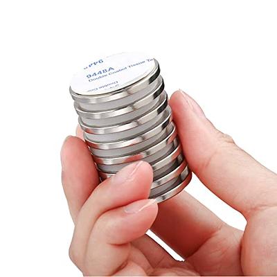 1 x 1/4 Inch Powerful Neodymium Rare Earth Disc Magnets N52 (4 Pack)