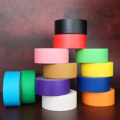 Colored Masking Tape,Colored Painters Tape For Arts And Crafts, Labeling Or  Coding - 6 Different Color Rolls - Masking Tape 1 In