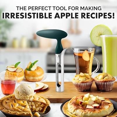 The Zulay Kitchen Store Apple Corer Removes Fruit Cores Easily