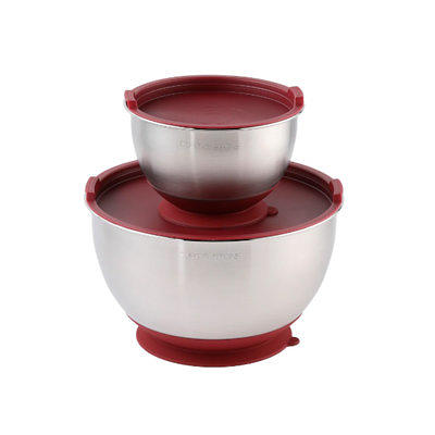 Curtis Stone 4-piece Nesting Bakeware Set - Red - Yahoo Shopping