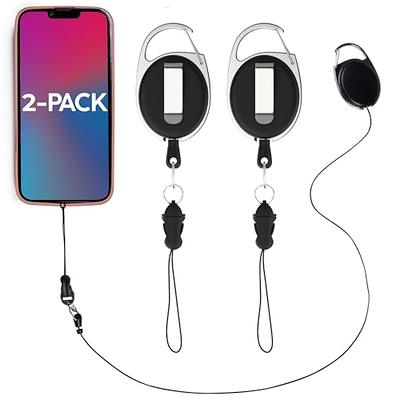 KEY-BAK Ratch-It Retractable Anti-Theft Phone Tether with Carabiner and  Universal Smartphone Case Connection 0KR7-4A14 - The Home Depot