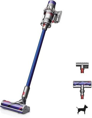  Dyson V10 Cordless Stick Vacuum Cleaner: 14 Cyclones,  Fade-Free Power, Whole Machine Filtration, Hygienic Bin Emptying, Wall  Mounted, Up to 60 Min Runtime, Purple