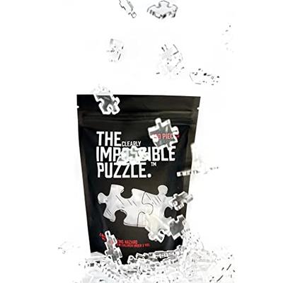 NO Edge Impossible Clear Puzzle, Impossible Acrylic Jigsaw Puzzles for  Adults 