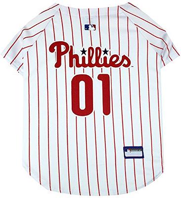 Mlb Philadelphia Phillies Pet Pets First Pet Baseball Jersey - White S :  Target