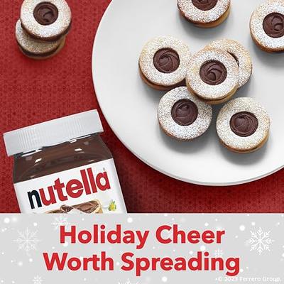 Nutella Chocolate Hazelnut Spread, Perfect Topping for Pancakes, Single  Serve Mini Cups, .52 oz, 10 Count