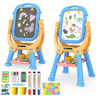 Magnetic Drawing Table for Toddlers Kids Doddle Board with Stand