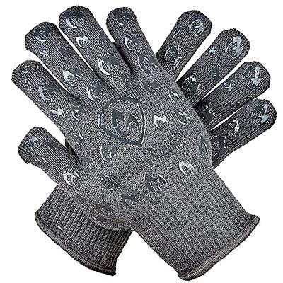  Heat Resistant Gloves Oven Gloves Heat Resistant Black