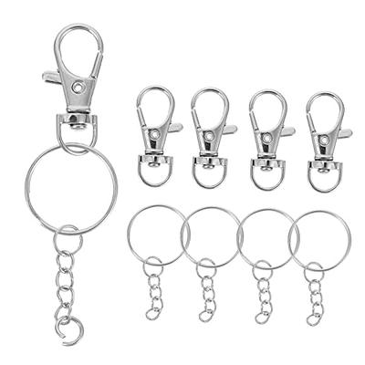 24pcs Metal Swivel Clasps Lanyard Snap Hook Premium Lobster Claw Clasp  Keychain Clip with Key Ring Jump Ring for Jewelry Making, Purses, DIY Art  Crafts (Black) - Yahoo Shopping