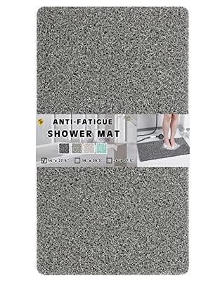 Tiamo Non-Slip Extra Large Shower Mat(35.4*23.6), Walk in Shower