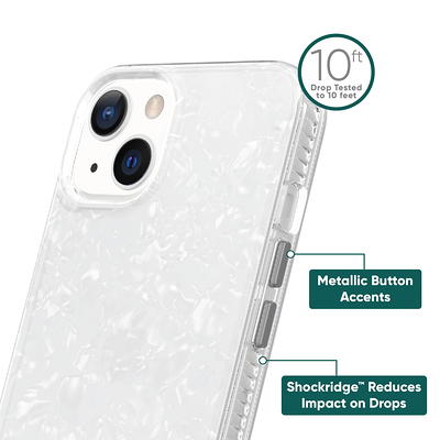 onn. MagSafe Compatible Rugged Phone Case for iPhone 13 - Clear