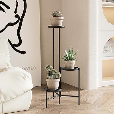 iDavosic.ly 10 Tier 12 Potted Metal Plant Stand for Indoor Outdoor