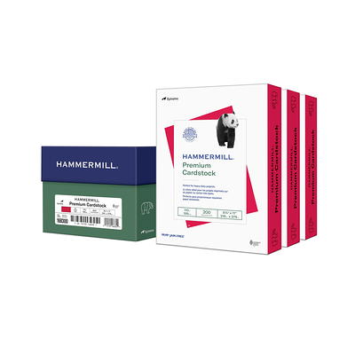 Hammermill Premium 110 lb. Cardstock Paper, 8.5 x 11,  Blue/Green/Red/Yellow, 600 Sheets/Carton (168390) - Yahoo Shopping