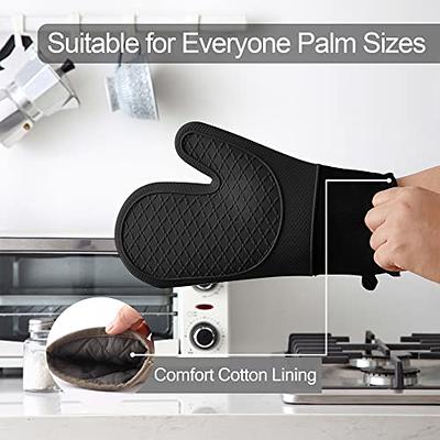 Domonic Home Oven Mitts and Pot Holders Sets,Over The Sink