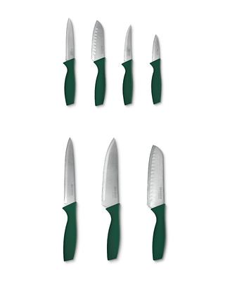 Art & Cook 8-Pc. Knife Block Set - Green - Yahoo Shopping