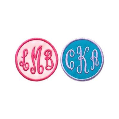 Custom Monogrammed Patches, Personalized Patches