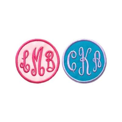 Custom Personalized Script Circle Monogram Name Patch- 3 X - For  Backpacks, Jackets & More -Embroidered Tag-Iron On Or Sew On(1 Patch -  Yahoo Shopping