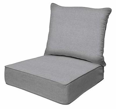 Deep Seating Loveseat Cushion Set, High-Quality Olefin Fabric