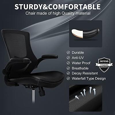 Efomao Desk Office Chair,Big High Back PU Leather Computer Chair,Executive  Swivel Chair with Leg Rest and Lumbar Support,Black Office Chair - Yahoo  Shopping