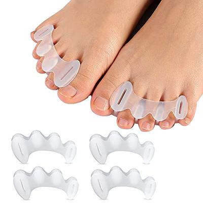 Welnove Upgraded Gel Toe Separators – 12-Pack Bunion Pads – Toe Spacers for  Straightening Overlapping Toes, Bunions, Calluses – Soft Silicone Bunion  Corrector for Men and Women - Yahoo Shopping