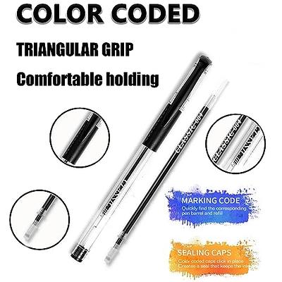 Tanmit Gel Pens Set Colored Pen Fine Point Art Marker Pen 36 Unique Colors for Adult Coloring Books Kid Doodling Scrapbooking